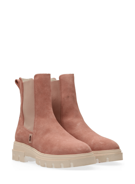 Felice Suede Chelsea Boots Antique Pink