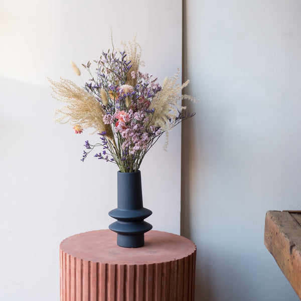 Pink And Lilac Dried Bouquet