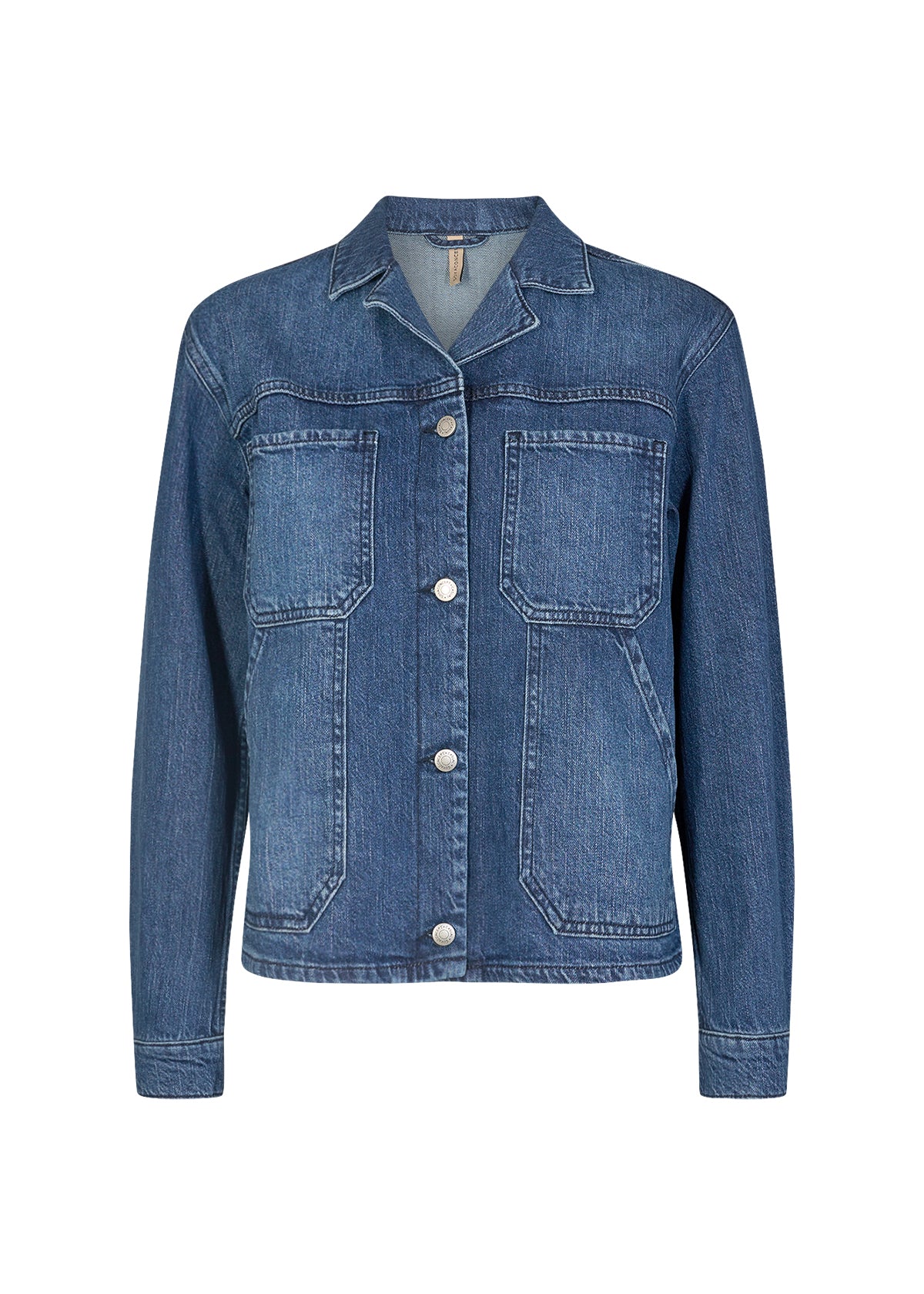 Clea Denim Jacket In Dark Blue Denim 17891