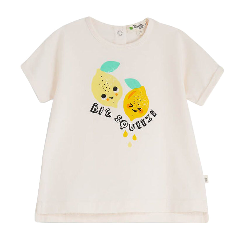 The Bonnie Mob Plaza Lemon T-Shirt
