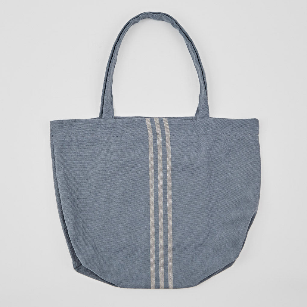 Weaver Green Maxime Blue & Linen Beach Bag