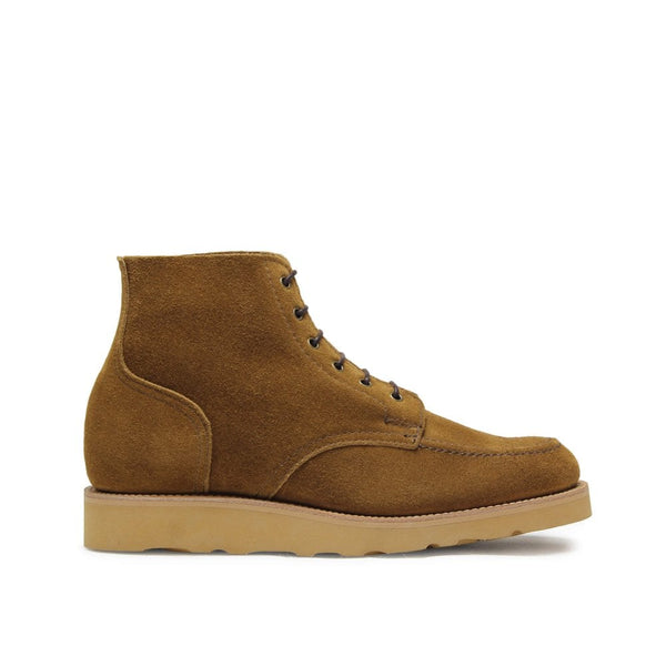 Wilson Suede Derby Boot - Tobacco