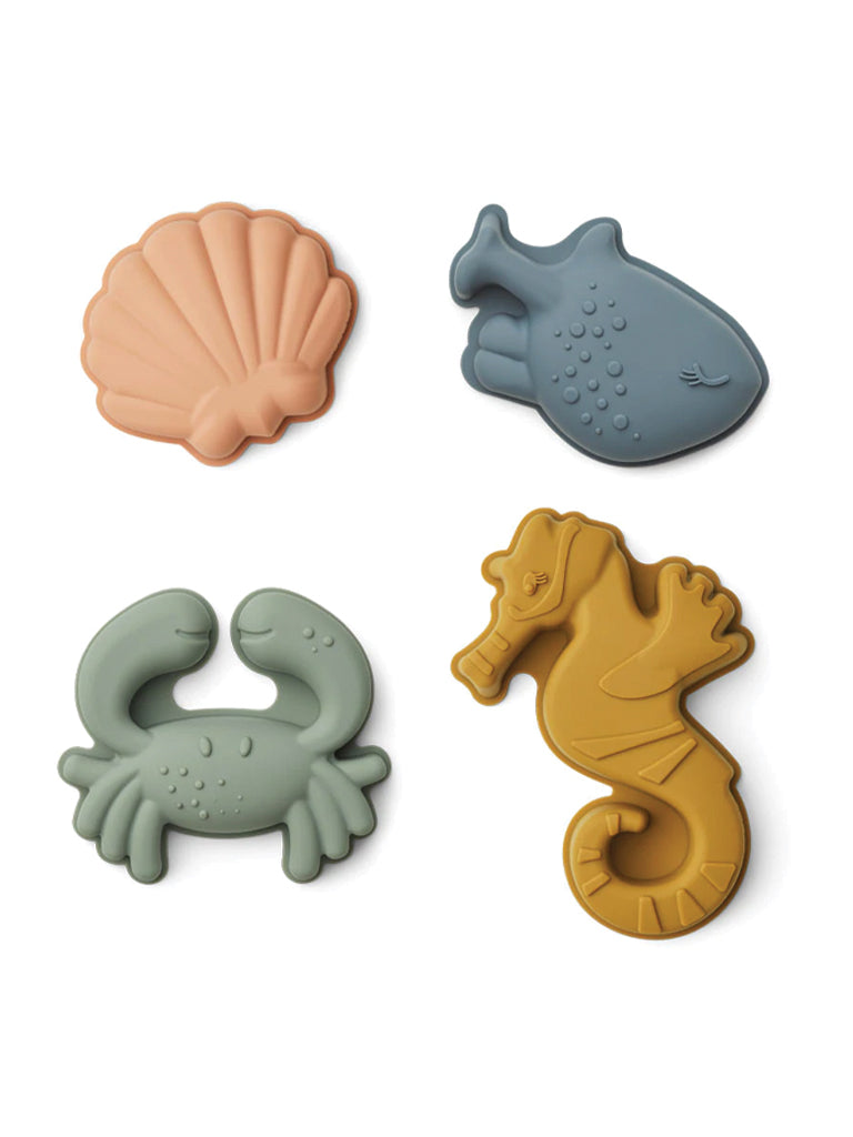 Gill Sand Moulds In Sea Creature Sandy Mix