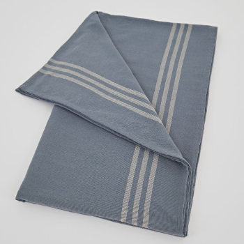Weaver Green Maxime Blue And Linen Tablecloth