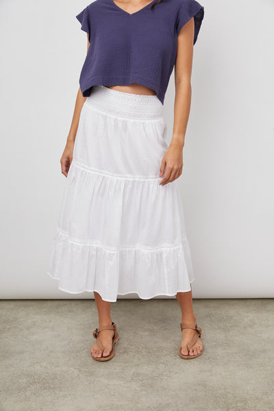 Edina Skirt Bright White