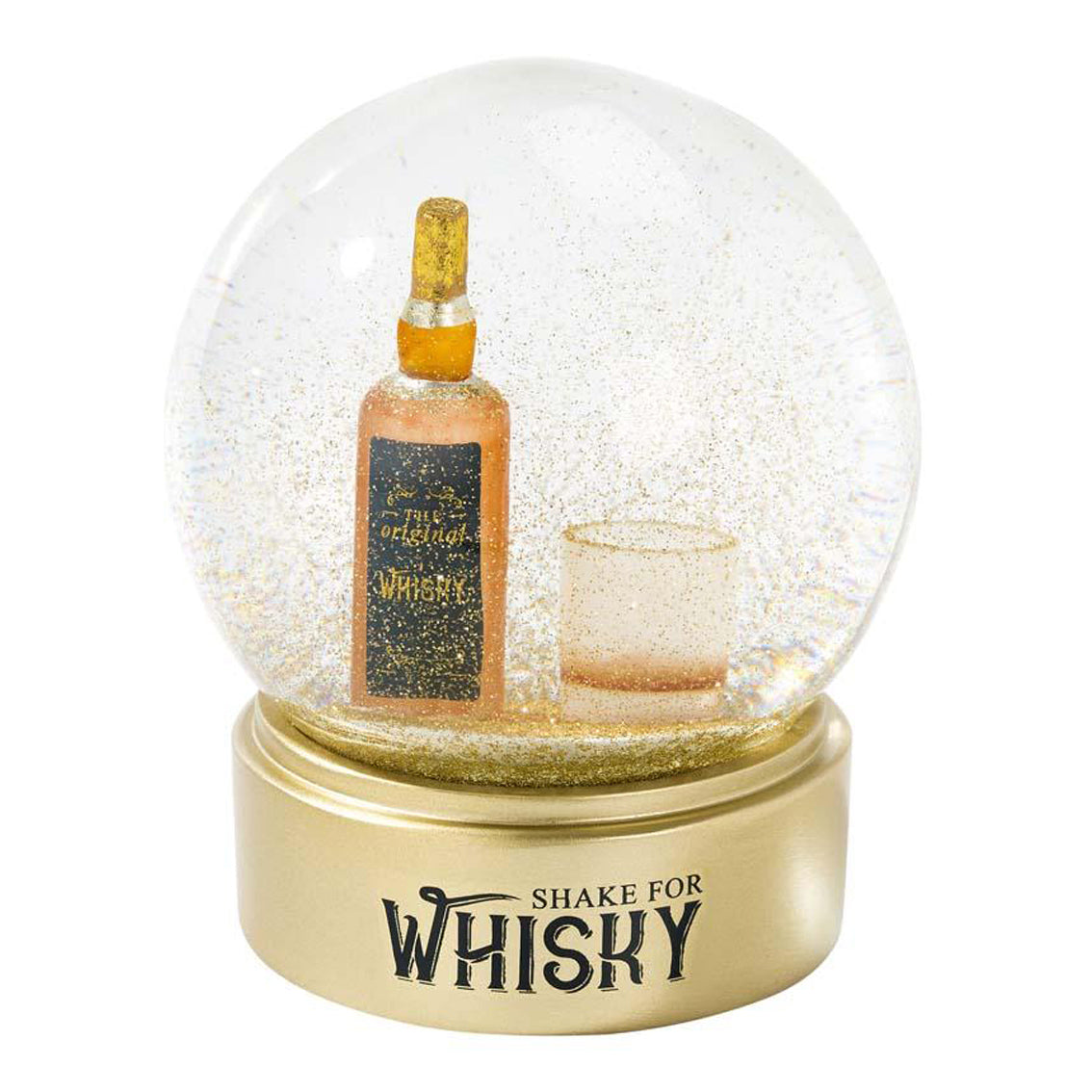Talking Tables Whisky Snowglobe
