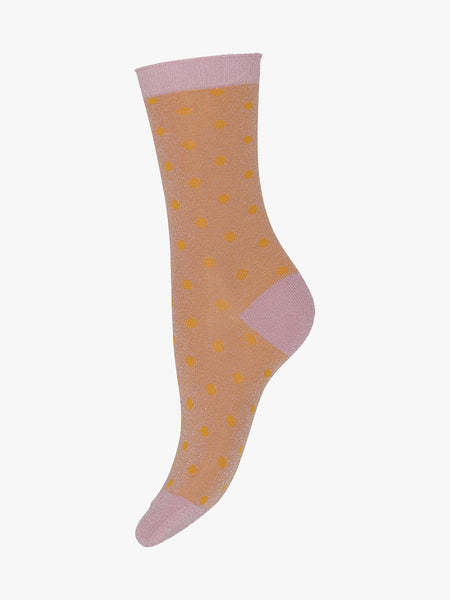 Donna Ankle Socks - Pink Lavender