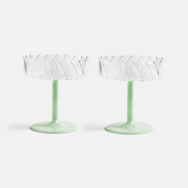 &klevering Coupe Twirl - Mint 2pc
