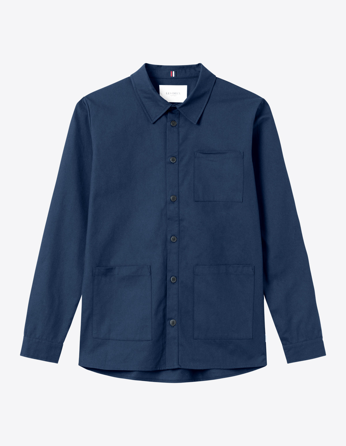 Jason Twill Hybrid Overshirt - Dark Navy