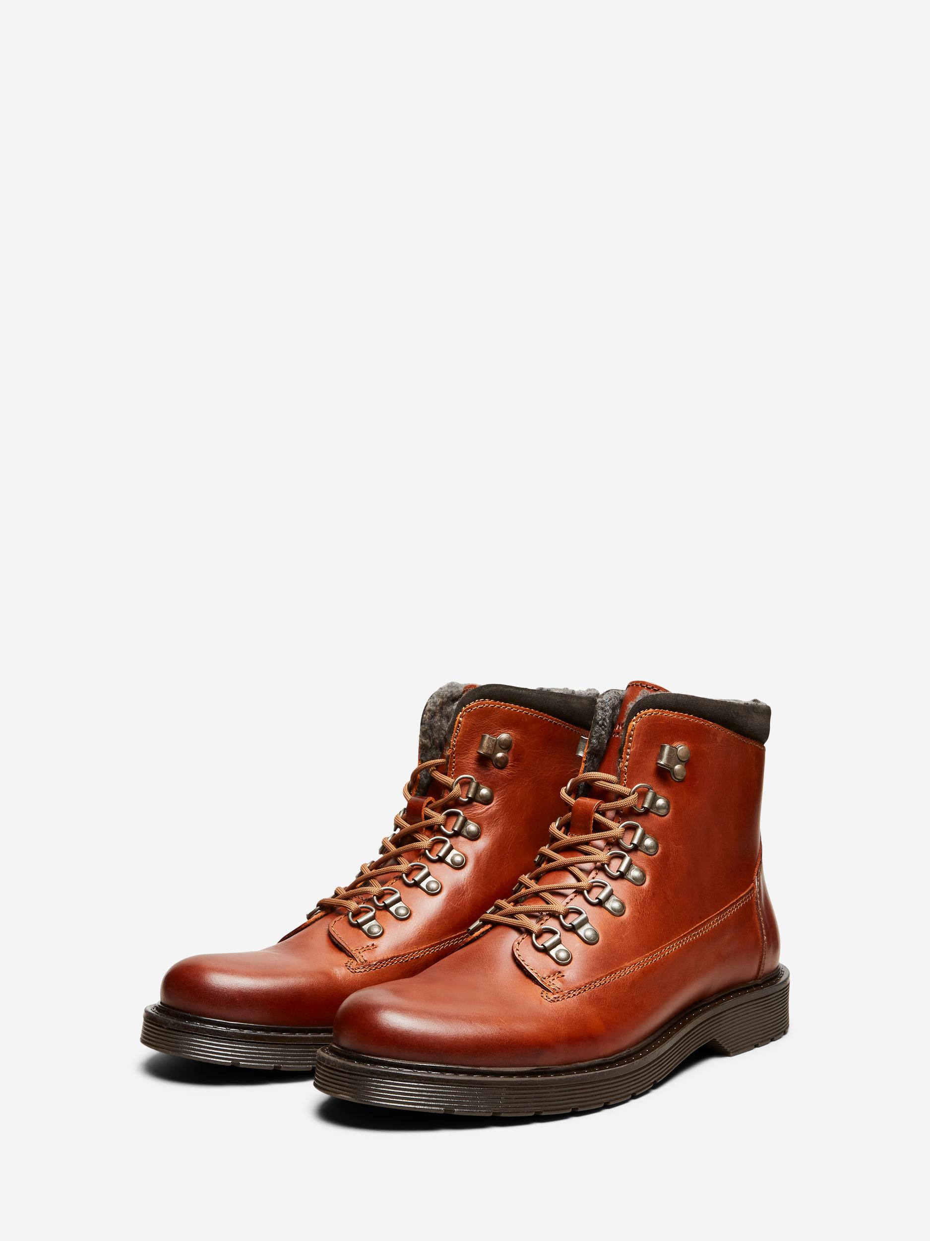 Selected homme outlet hiking boots