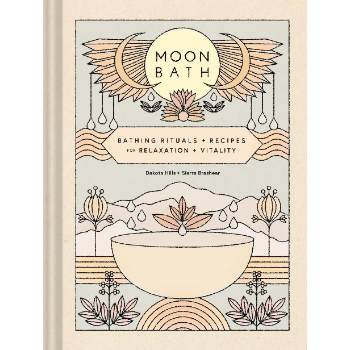 Chronicle Books Moon Bath Bathing Rituals And Recipes Book