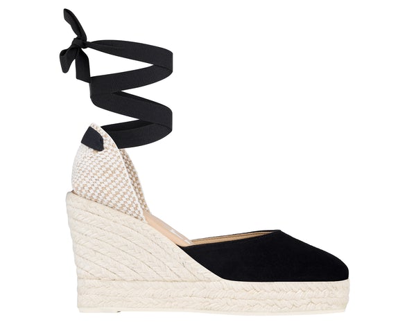 Hamptons Black Wedge