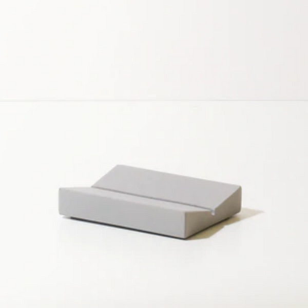 Kant Concrete Soap Dish | Grey