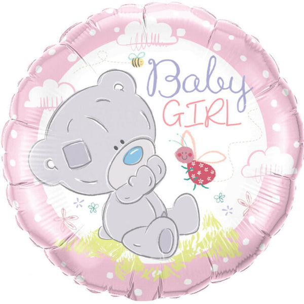 Anagram Baby Girl Tatty Teddy Balloon