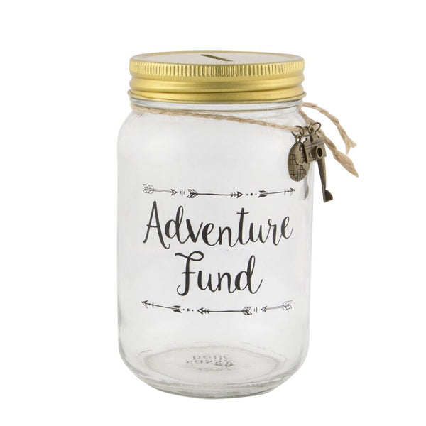 Sass & Belle  Adventure Fund Money Jar