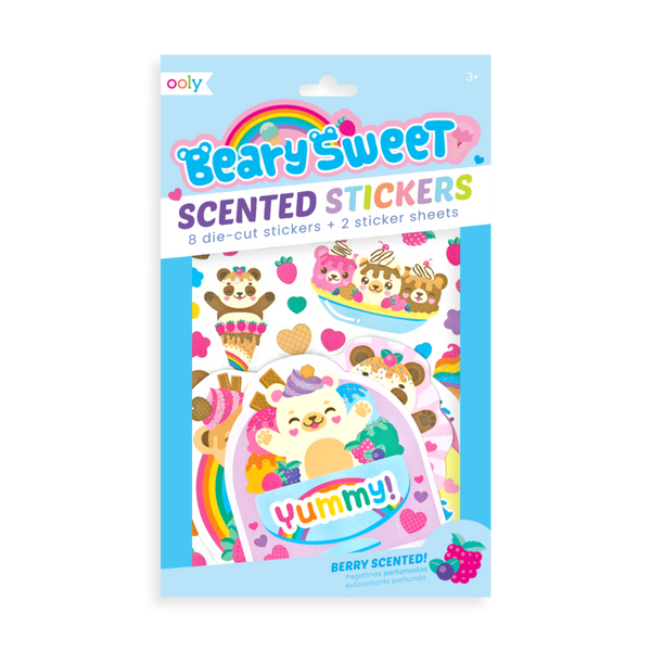 Ooly Beary Sweet Scented Stickers
