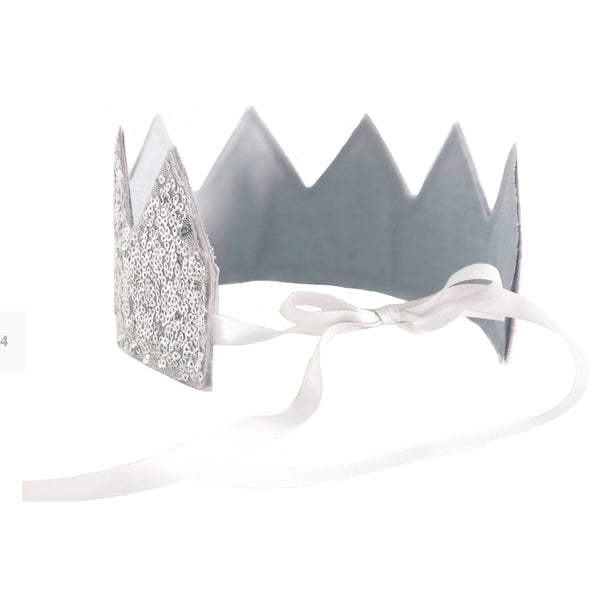 Alimrose Sequin Crown Silver