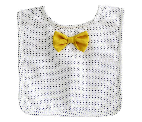 Bow Tie Bib Navy Pinspot