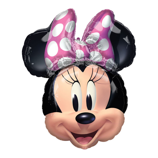 Anagram Minnie Mouse Head Jumbo 26" Foil Balloon