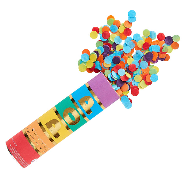 Gingerray Rainbow Biodegradable Confetti Cannon