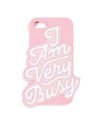 Ban.do I-Phone Cover Silicone - I Am Very Busy