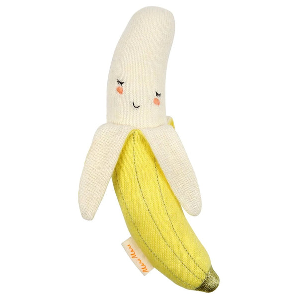 Meri Meri Banana Baby Rattle
