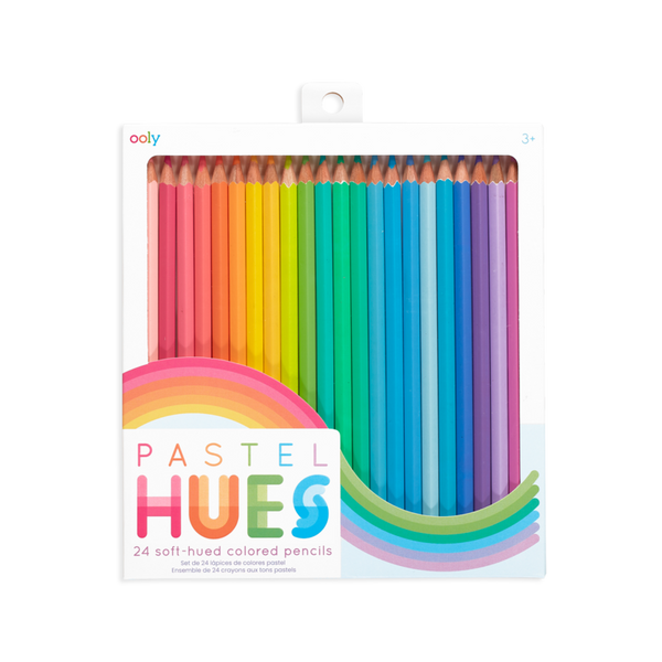 Ooly Pastel Hues Colored Pencils - Set Of 24