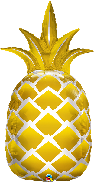 Foil Golden Pineapple