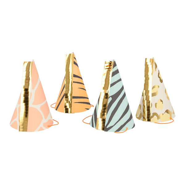 Meri Meri Safari Animal Print Party Hats