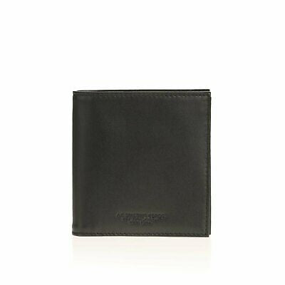 Sprawing Black Shiny Vertical Wallet