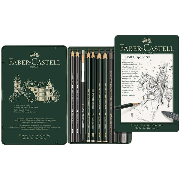 Faber Castell  Set Pitt 11 Graphite
