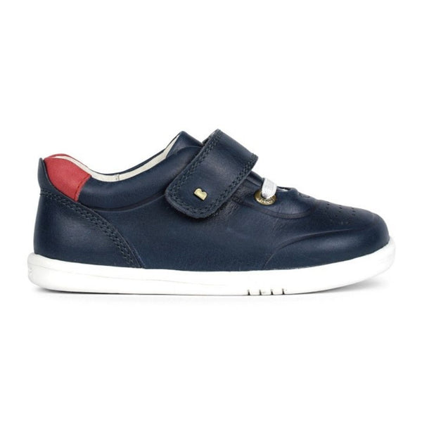 Step Up Ryder In Navy + Red Leather