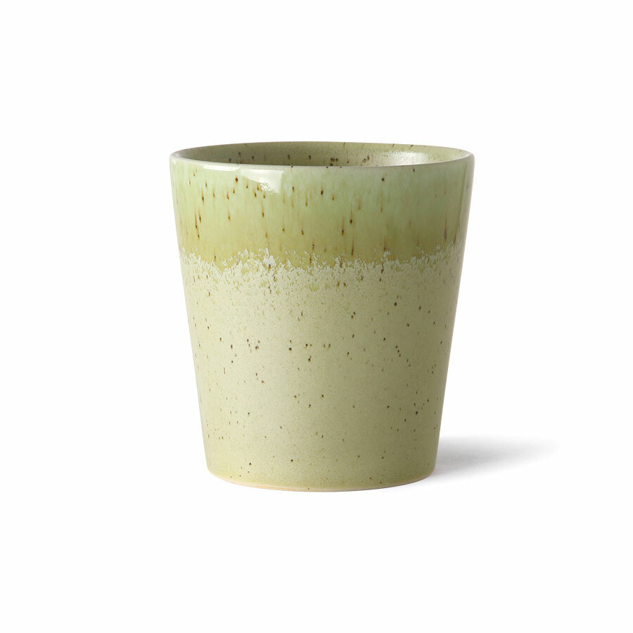 HK Living 70s Ceramics: Coffee Mug, Pistachio