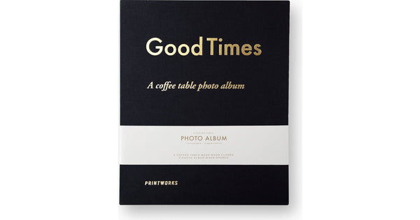 PrintWorks Album Foto Good Times Black L