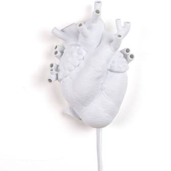Seletti Aplique In Porcellana Heart Art 09925