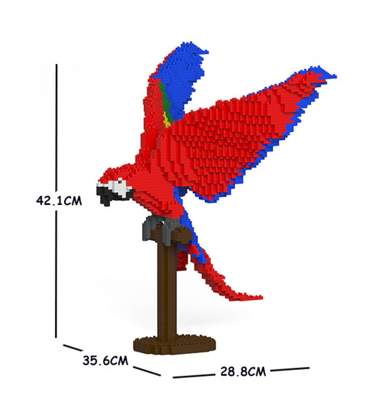 Jekca Scarlet Macaw 02s