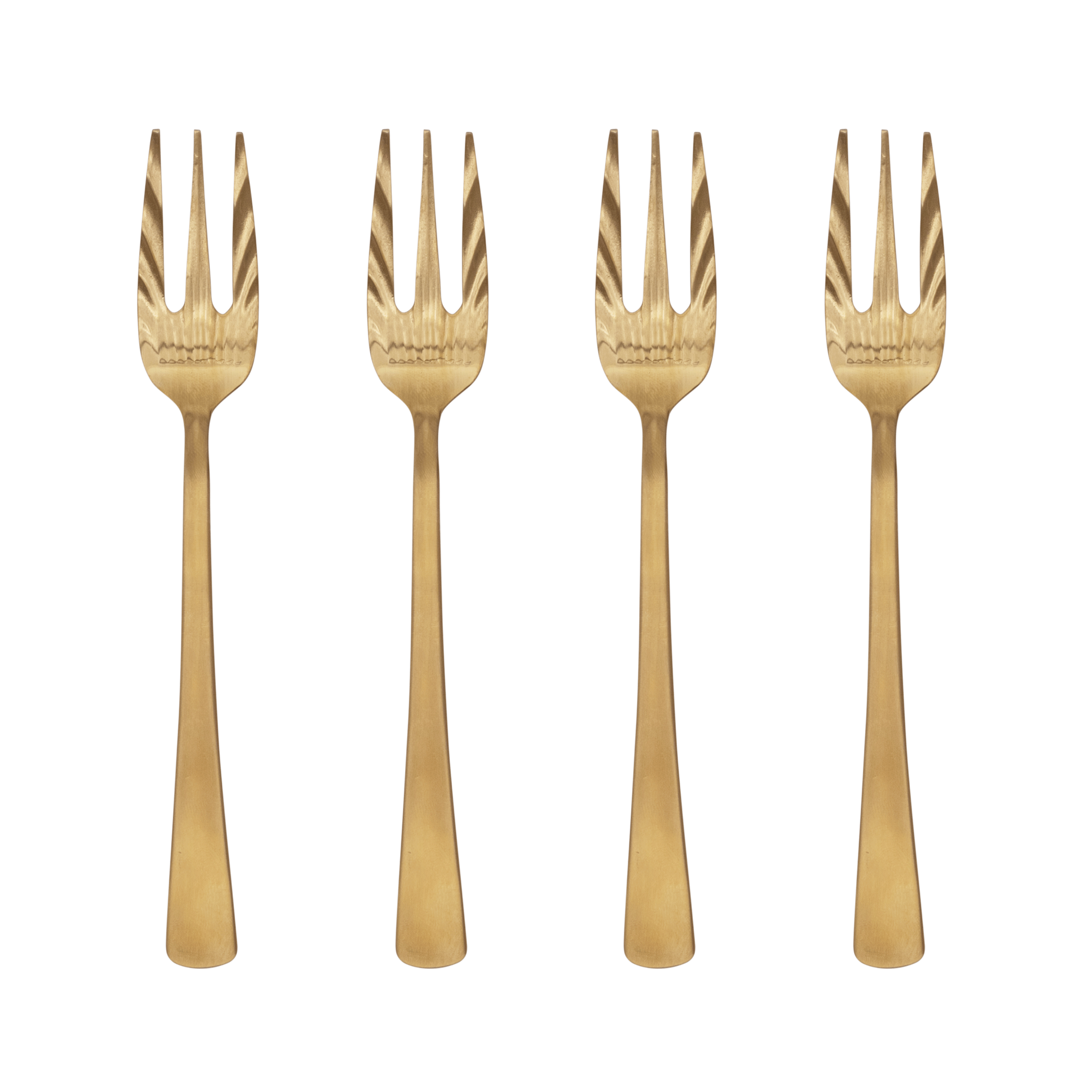 Urban Nature Culture Fork Gold - Set of 4 in Giftpack