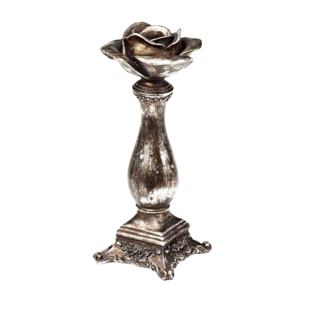&Quirky Alchemy Gothic Rose Candle Stick