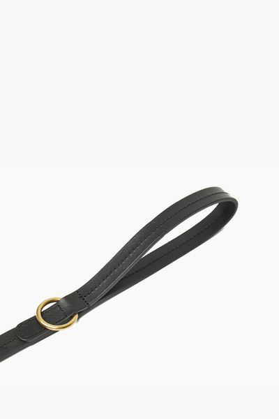 Standard Leather Dog Lead | Luxe Black