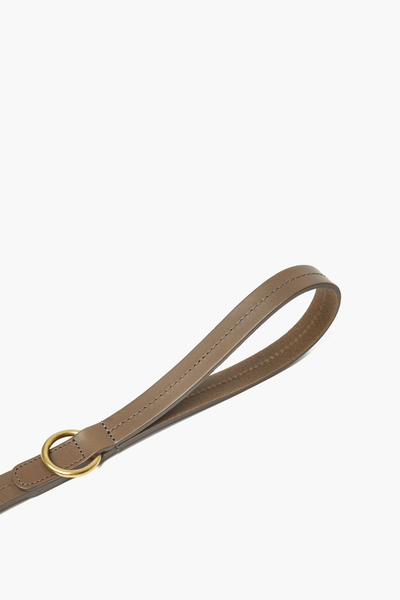 Standard Leather Dog Lead | Taupe