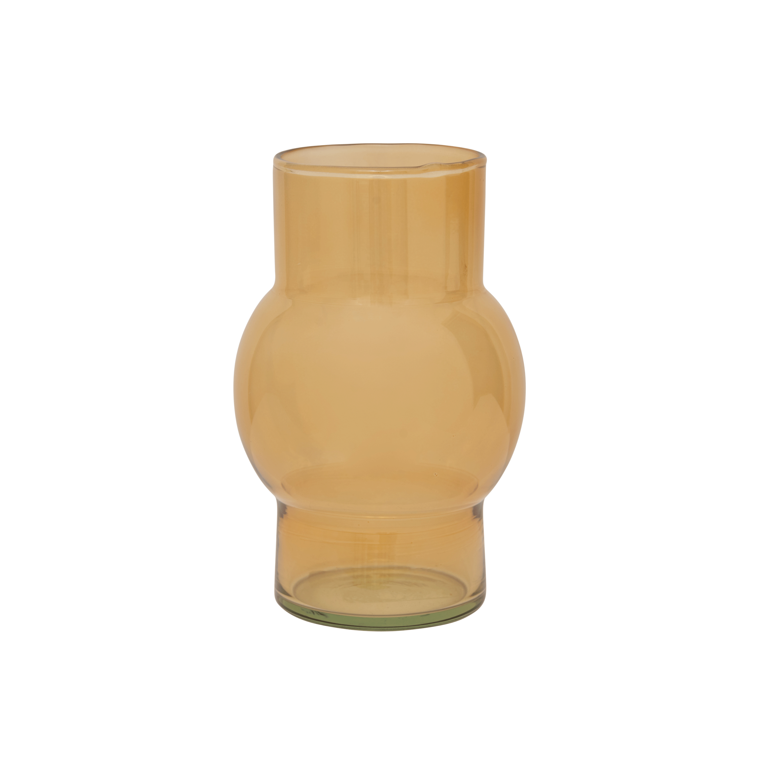 Urban Nature Culture Vase Recycled Glass - Tummy C Apricot Nectar