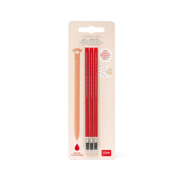 Legami Erasable Pen Red Refill