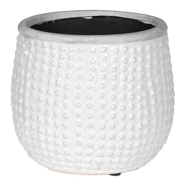 White Dots Planter