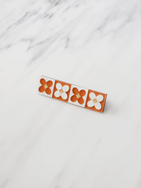 Palermo Hair Clip In Terracotta