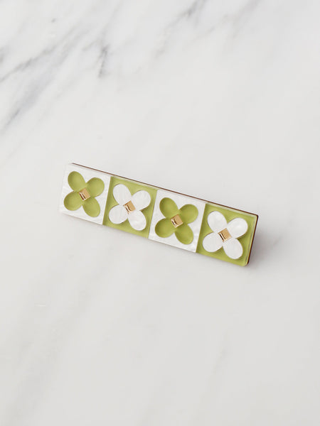 Palermo Hair Clip In Apple