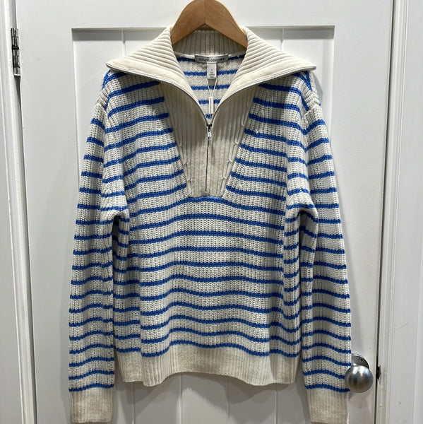 Breton Stripe French Blue