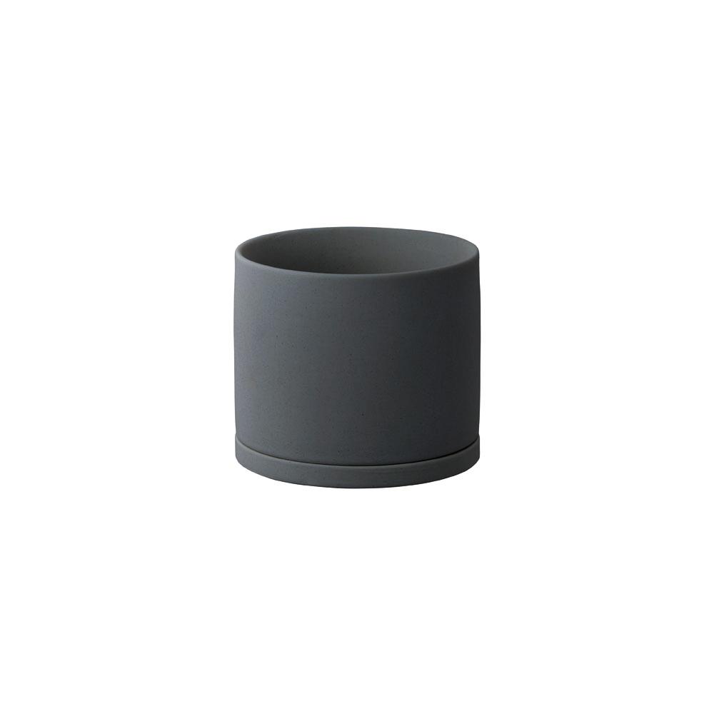 Plant Pot 191 (105mm) - Dark Grey