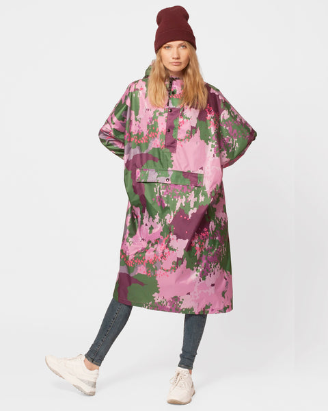 Digi Spring Print Poncho