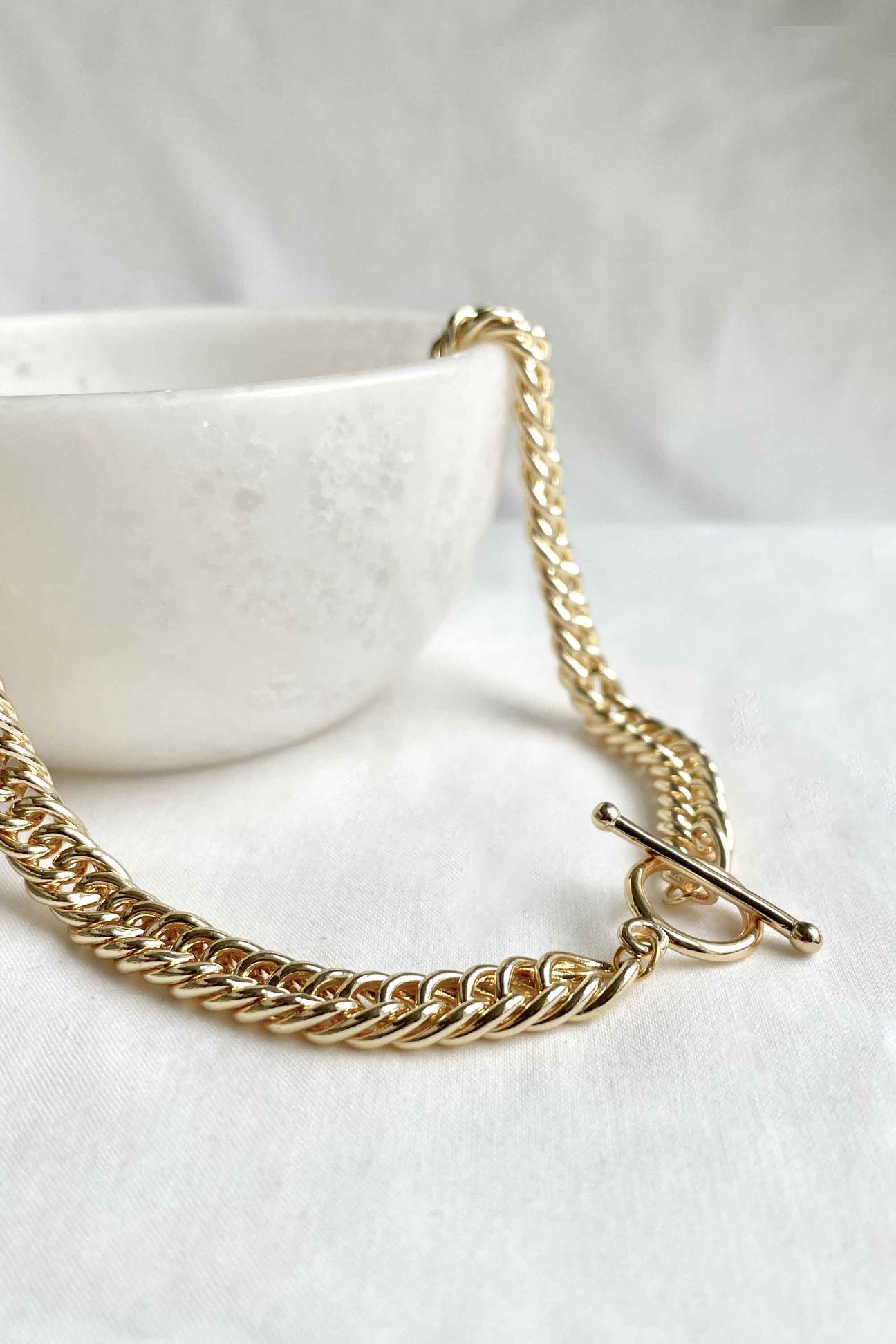 Formation Jewellery Anna Curb Bracelet - Gold Plating 