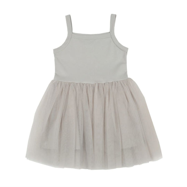 Silver Grey Tutu Dress